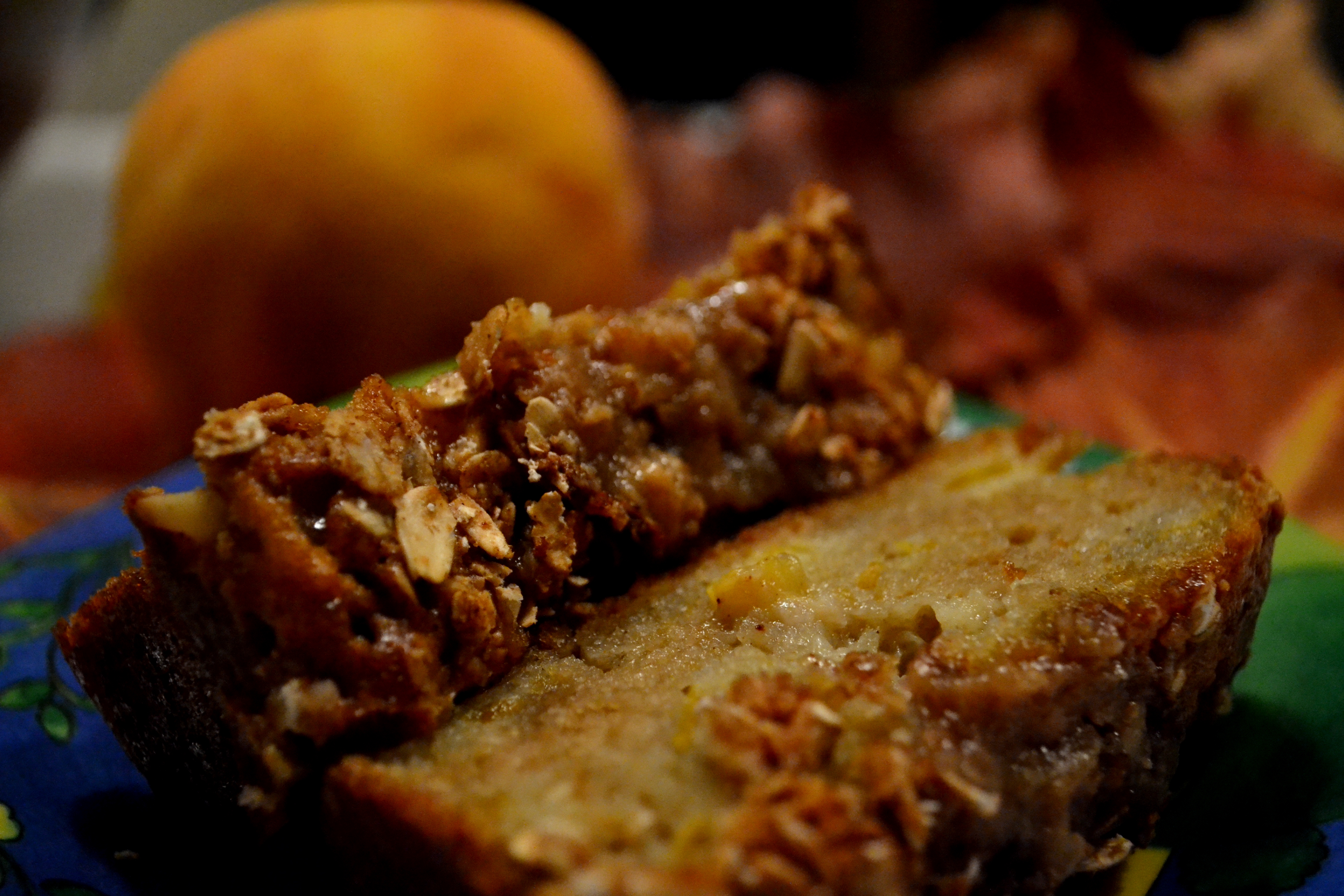 Sweet Peach Quick Bread