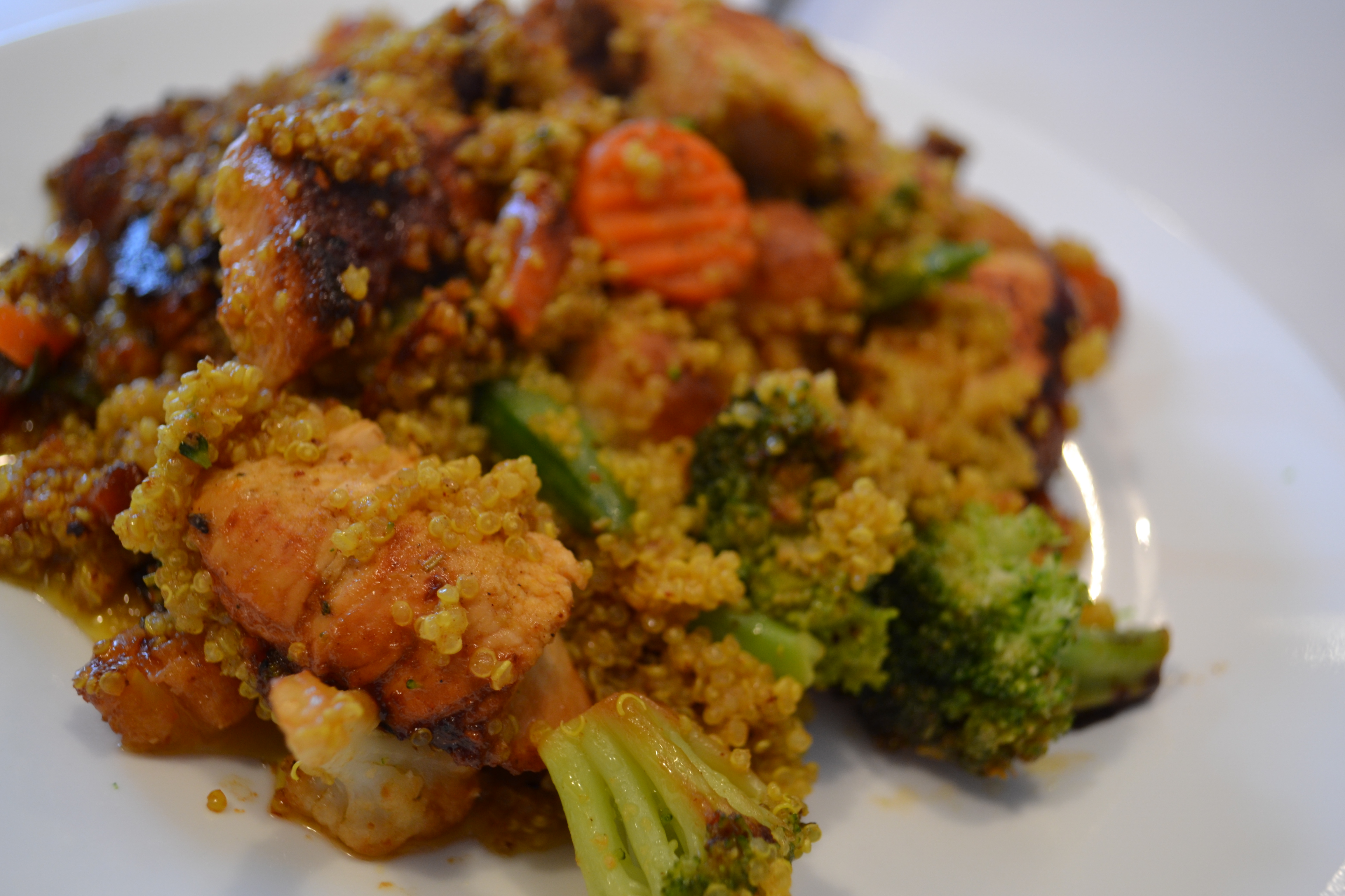 Chicken Quinoa Vegetable Medley