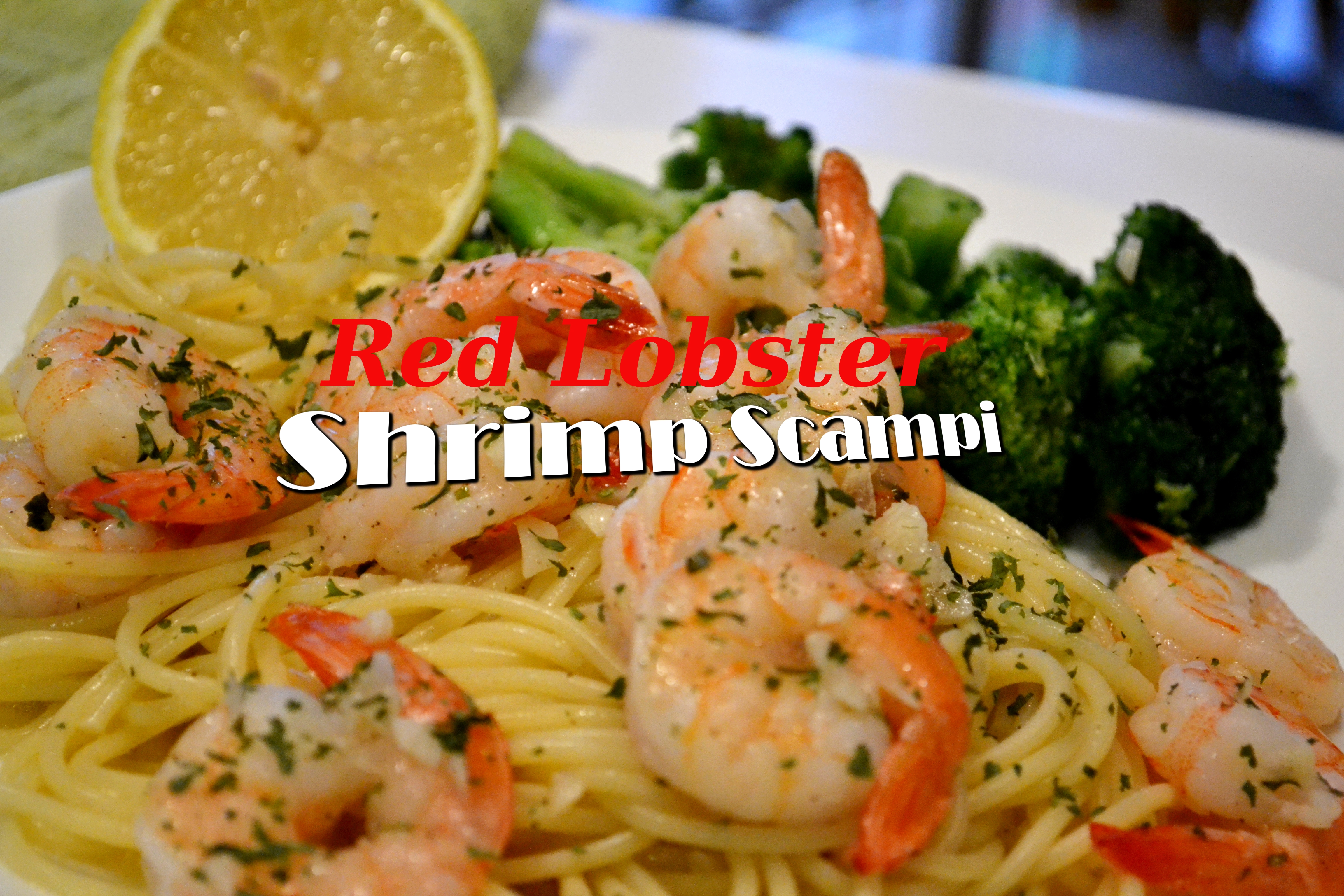 Red Lobster Shrimp Scampi