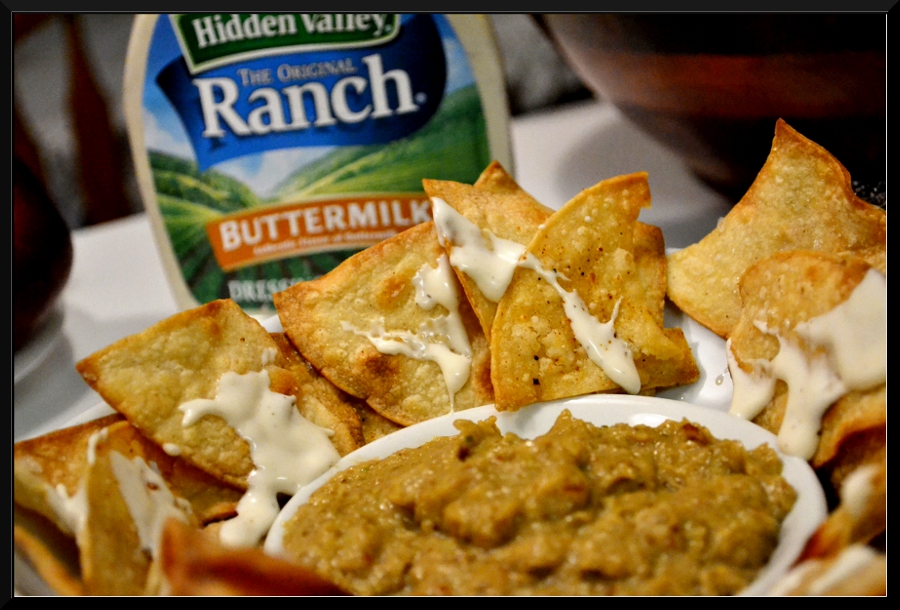 Cheapie Chips & Buttermilk Ranch Avocado Dip