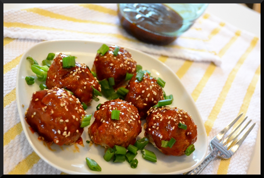Sweet & Spicy Korean Inspired Meatballs (high protein)