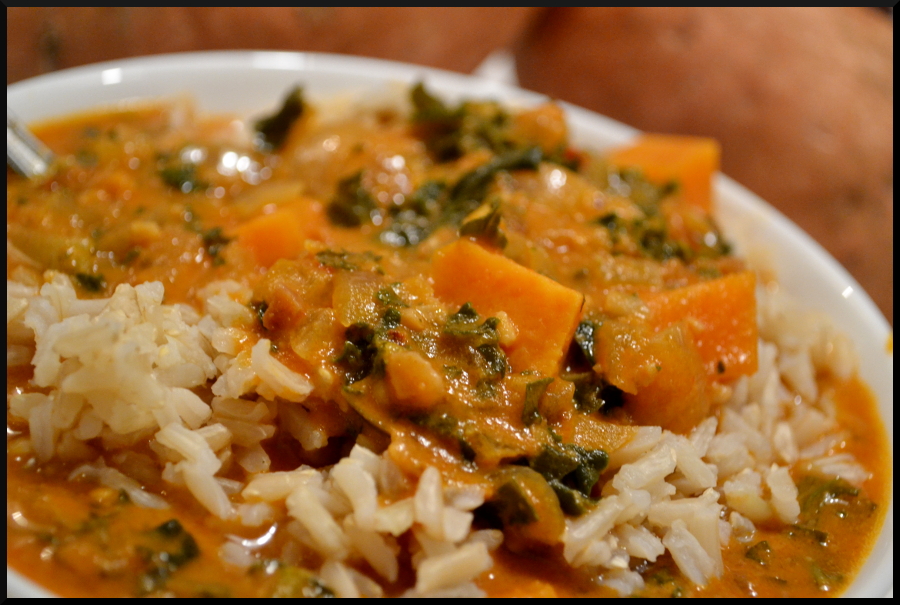 Sweet Potato Peanut Stew